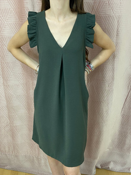 Robe kaki SERINE