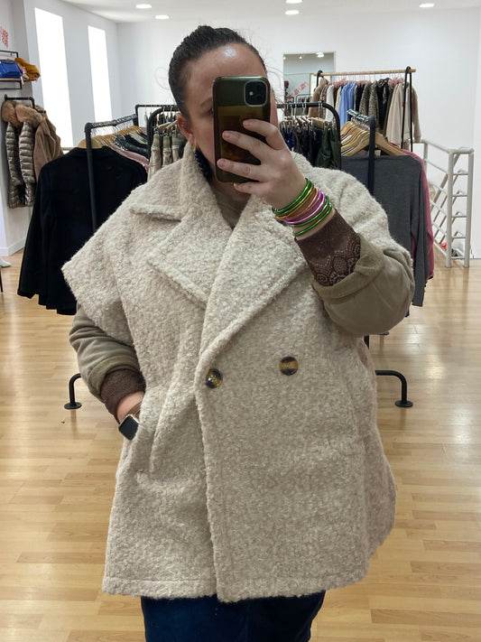 Veste beige LUDVINA