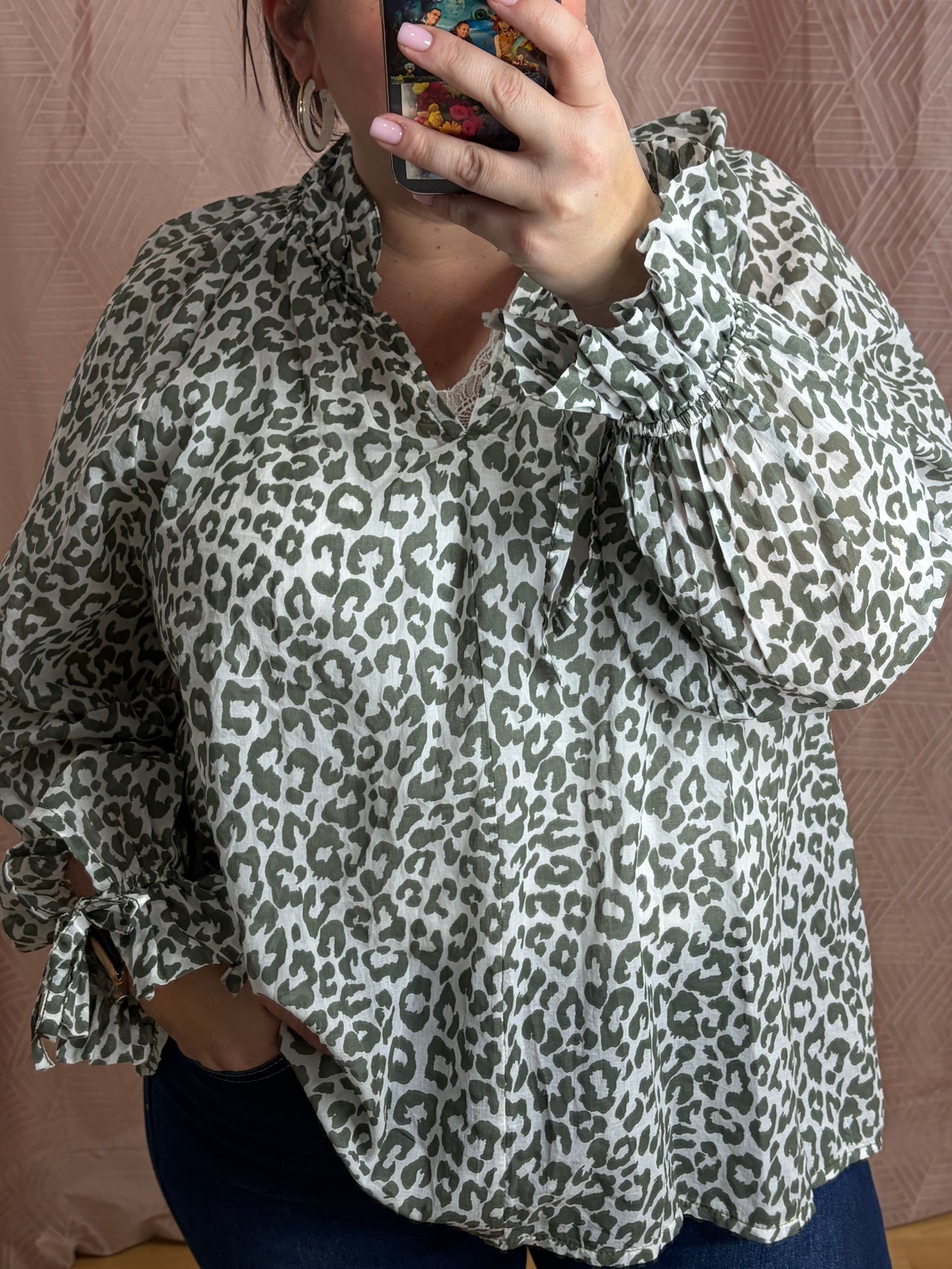 Blouse kaki GT SPRING