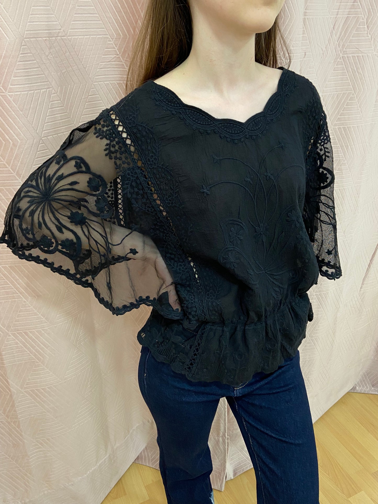 Blouse noire GIGI