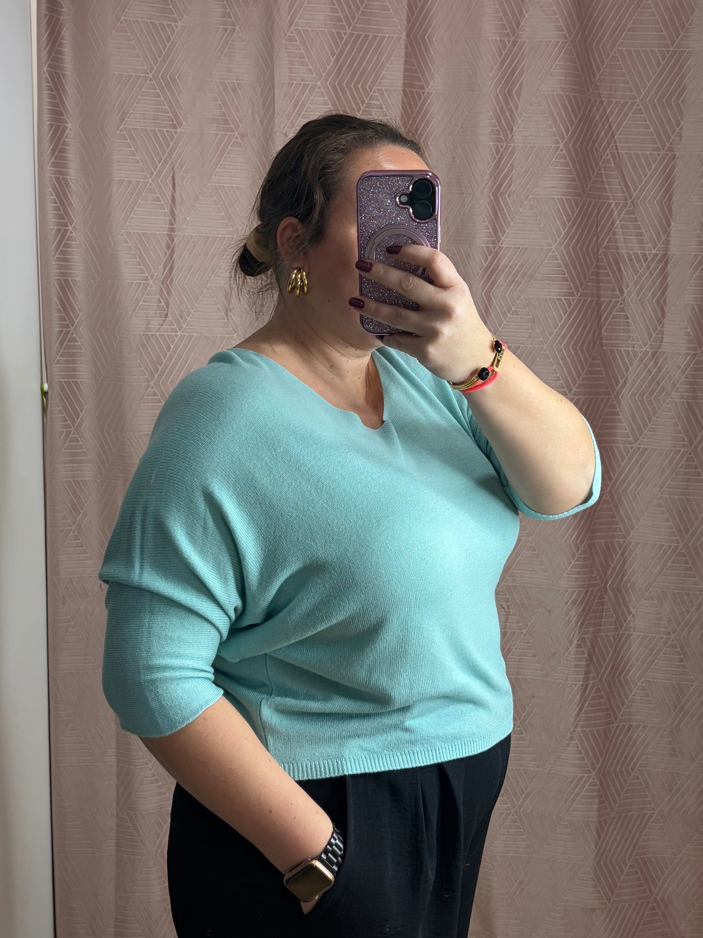Pull bleu océan SAM