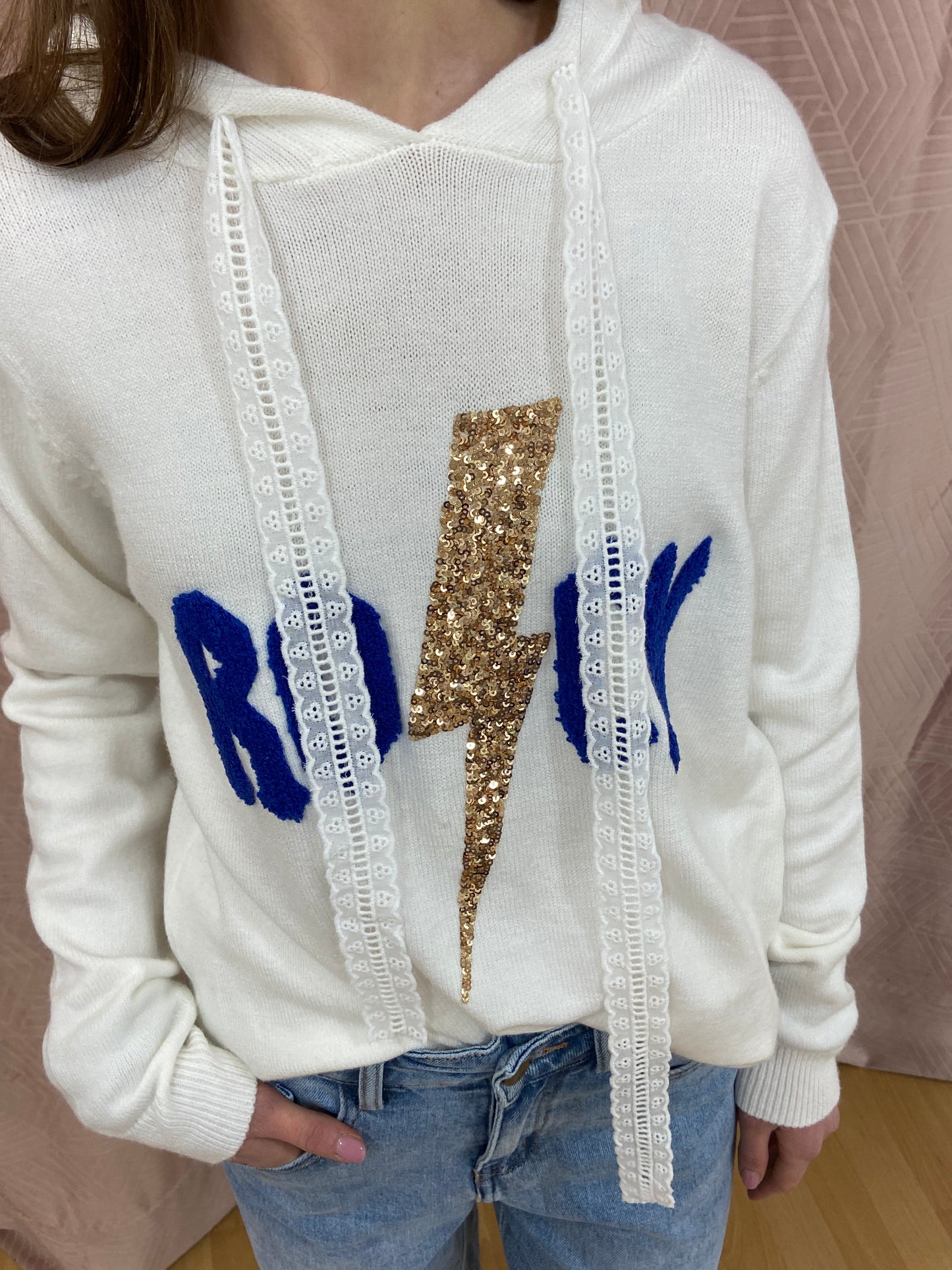 Pull bleu ECLAIR