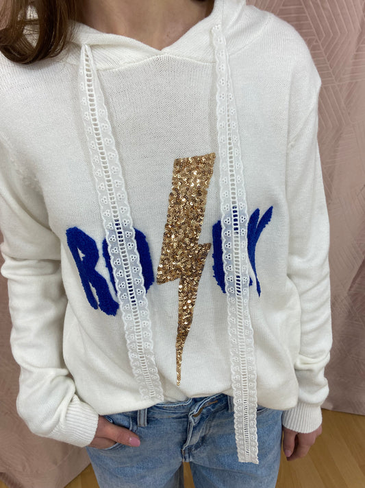 Pull bleu ECLAIR