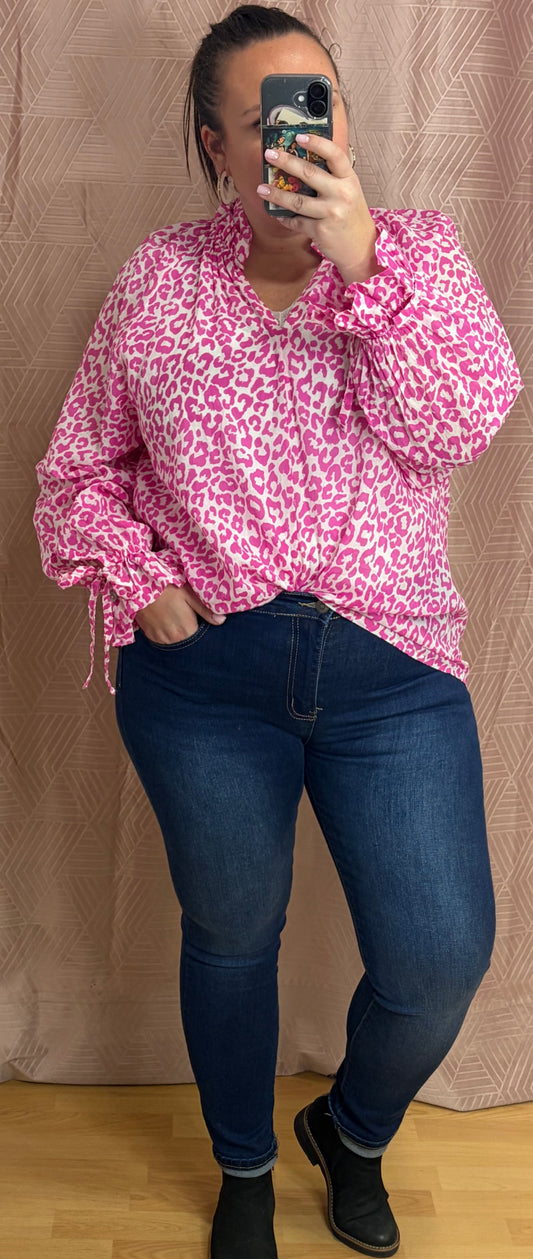 Blouse fuchsia GT SPRING