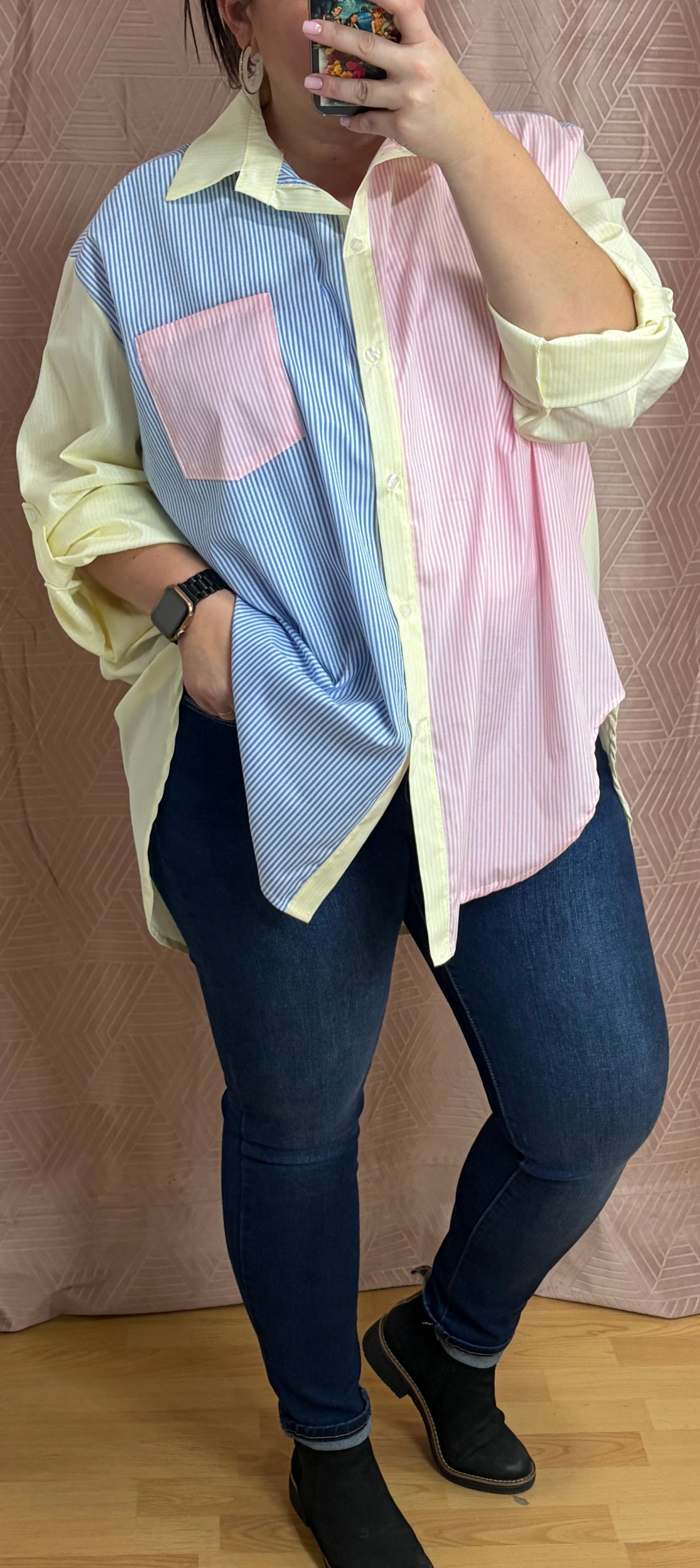 Chemise jaune GT ROSITA