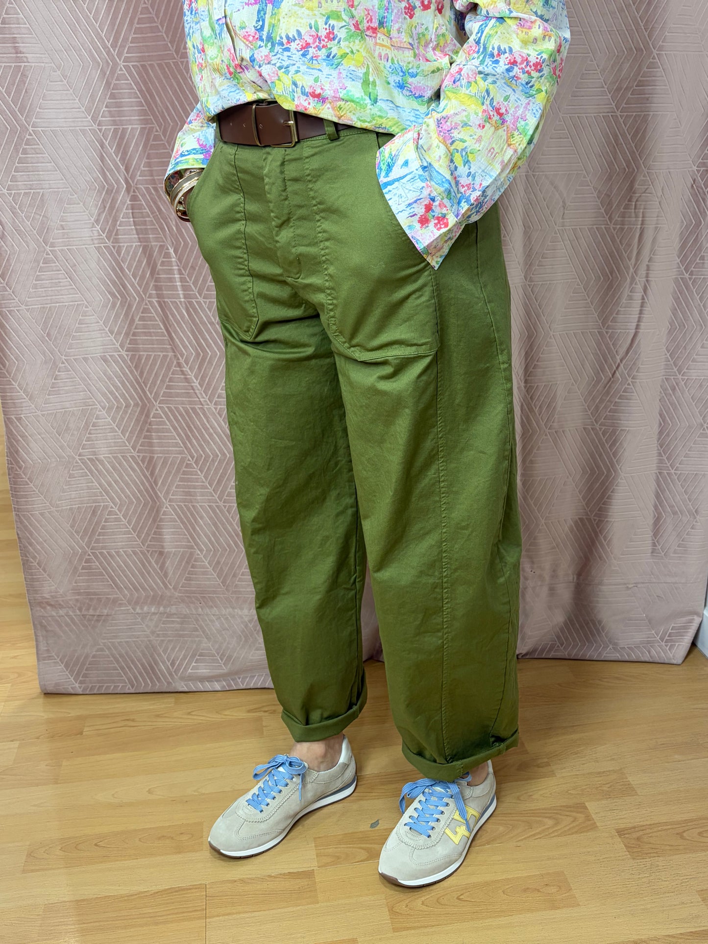Pantalon bleu ciel BARREL
