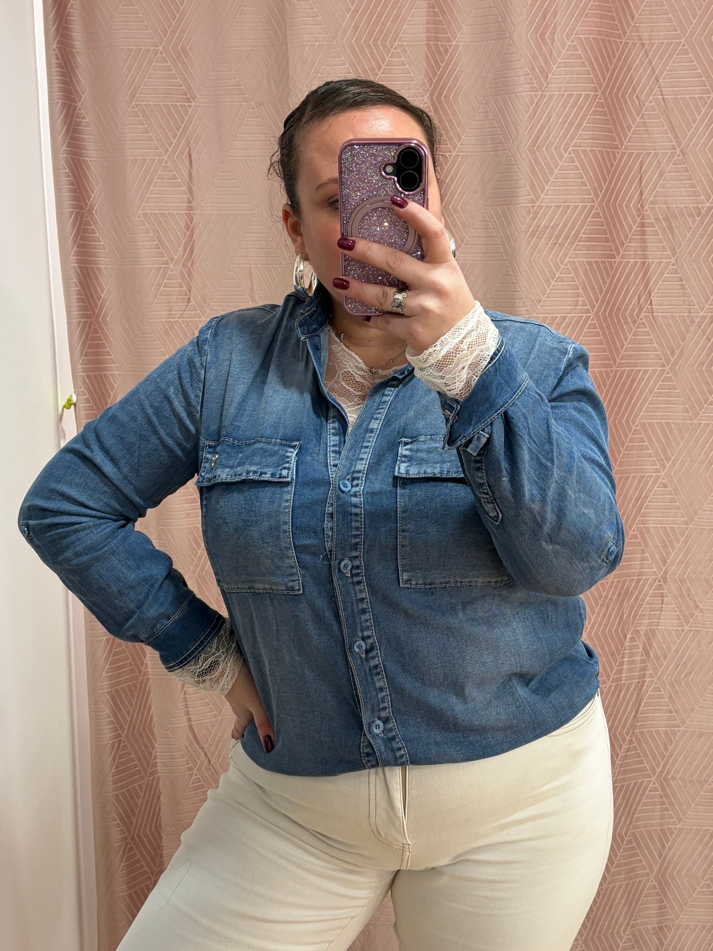 Chemise en jeans PLACE DU JOUR