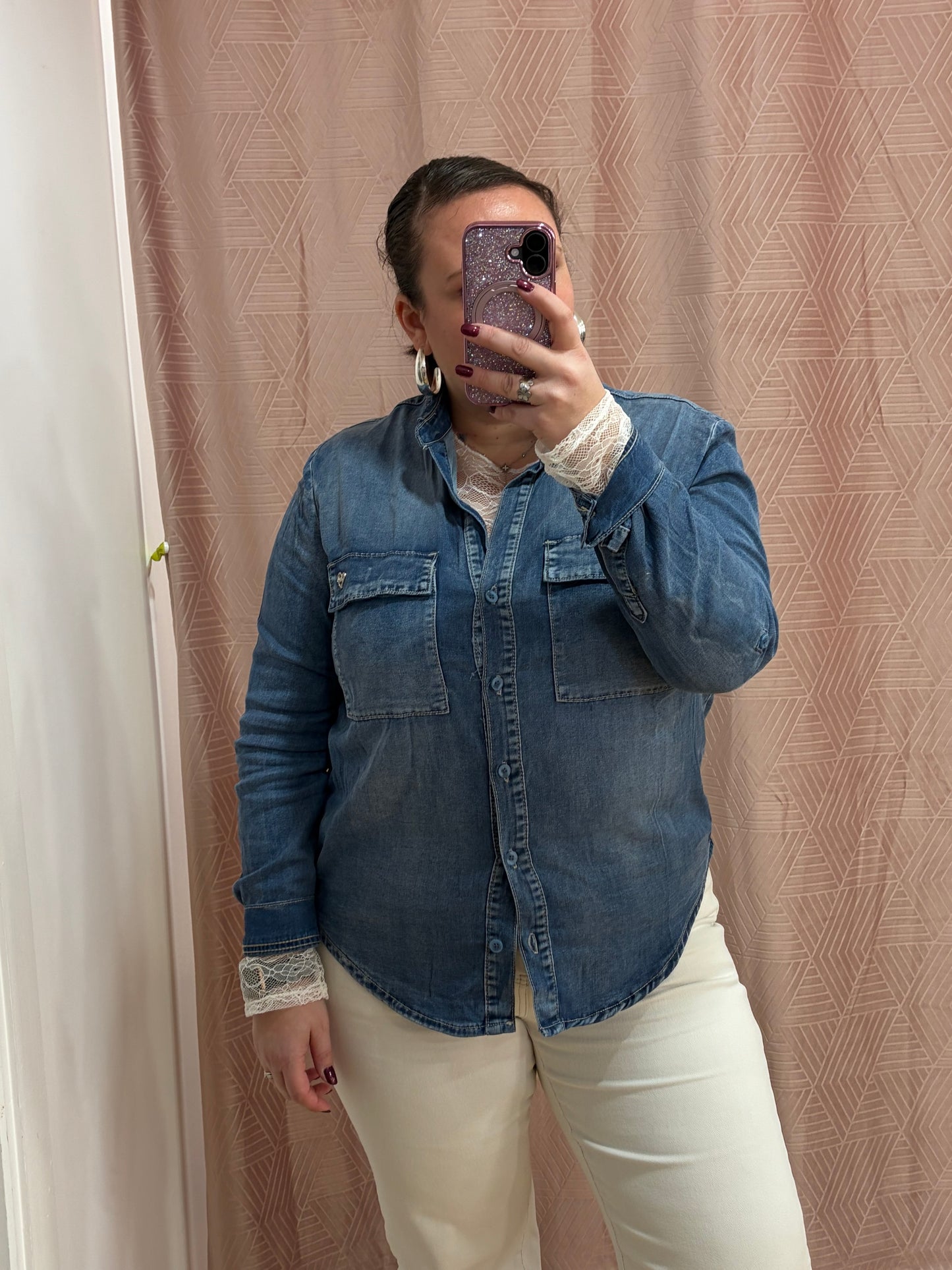 Chemise en jeans PLACE DU JOUR