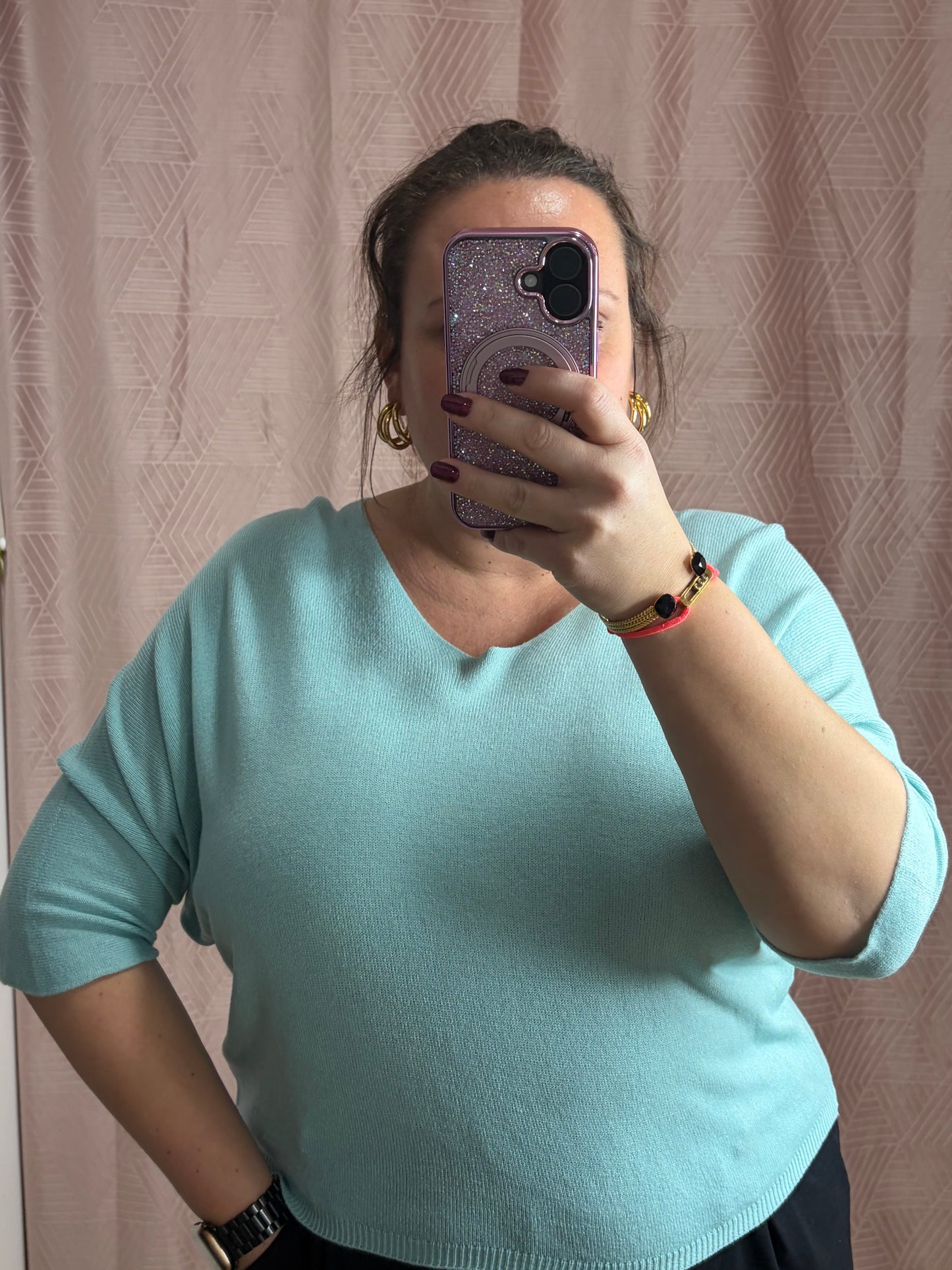 Pull bleu océan SAM
