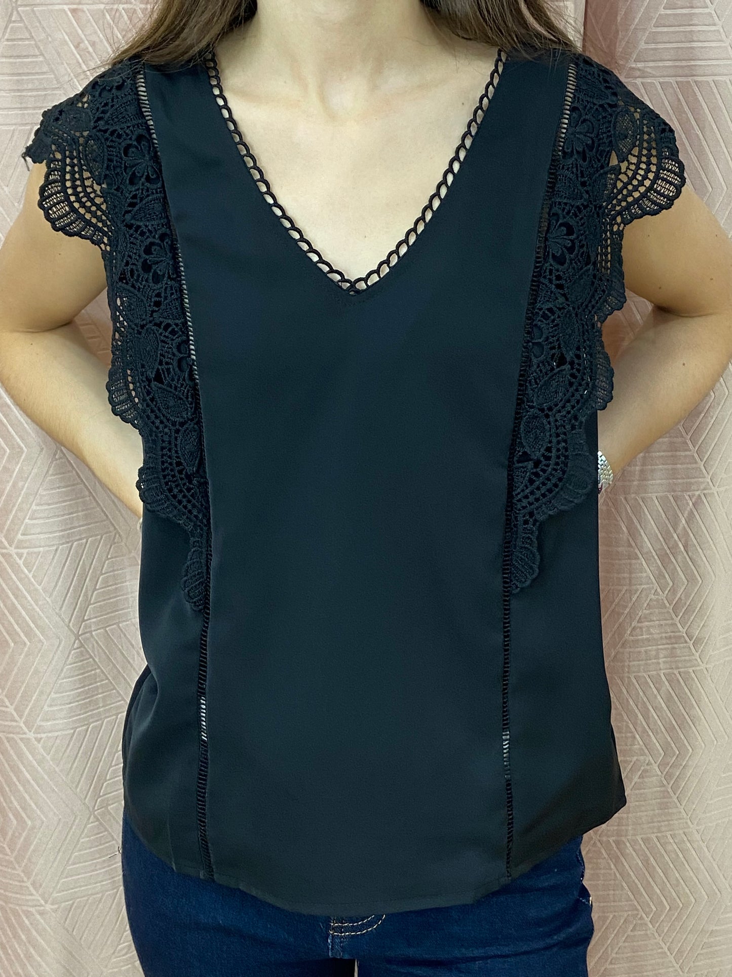 Top noir ANNY