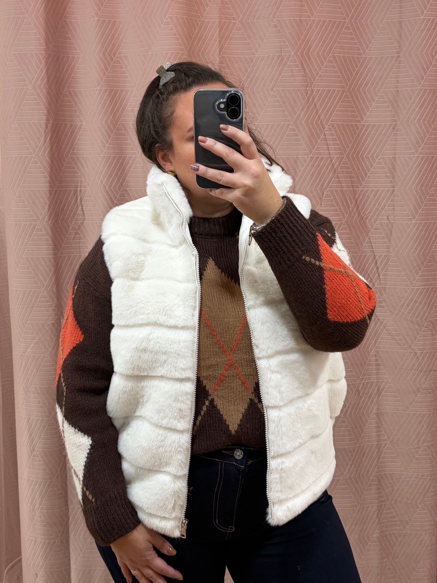 Gilet blanche GT MOUMOUTE