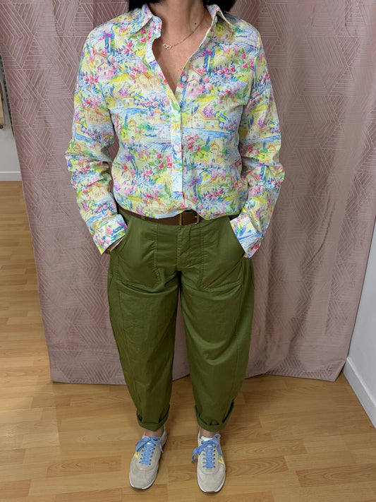 Pantalon bleu ciel BARREL