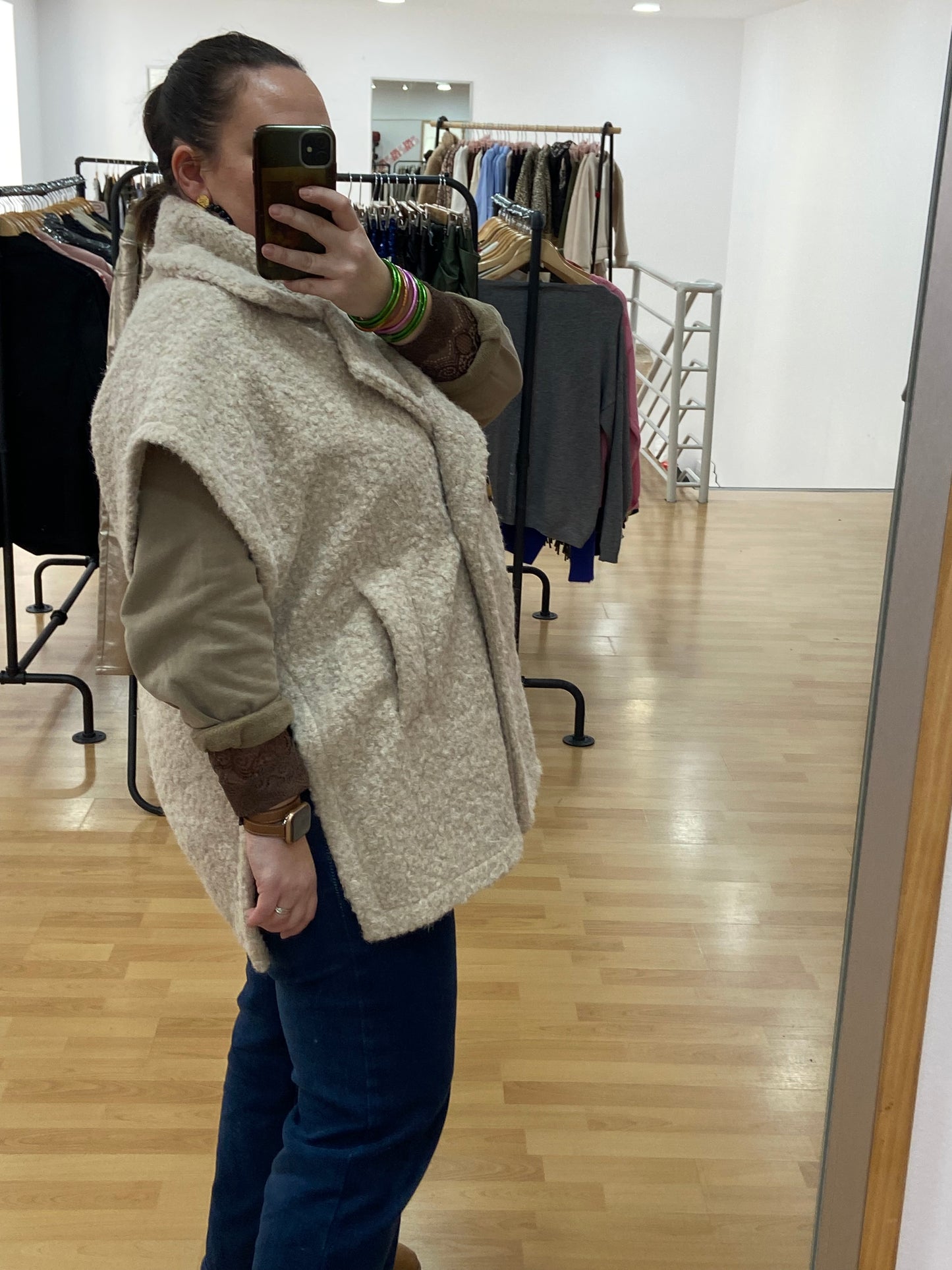Veste beige LUDVINA
