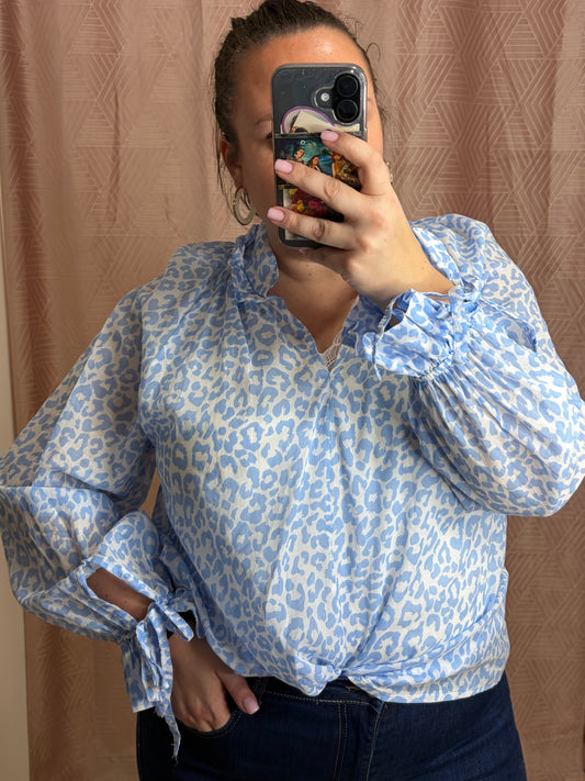 Blouse bleu ciel GT SPRING