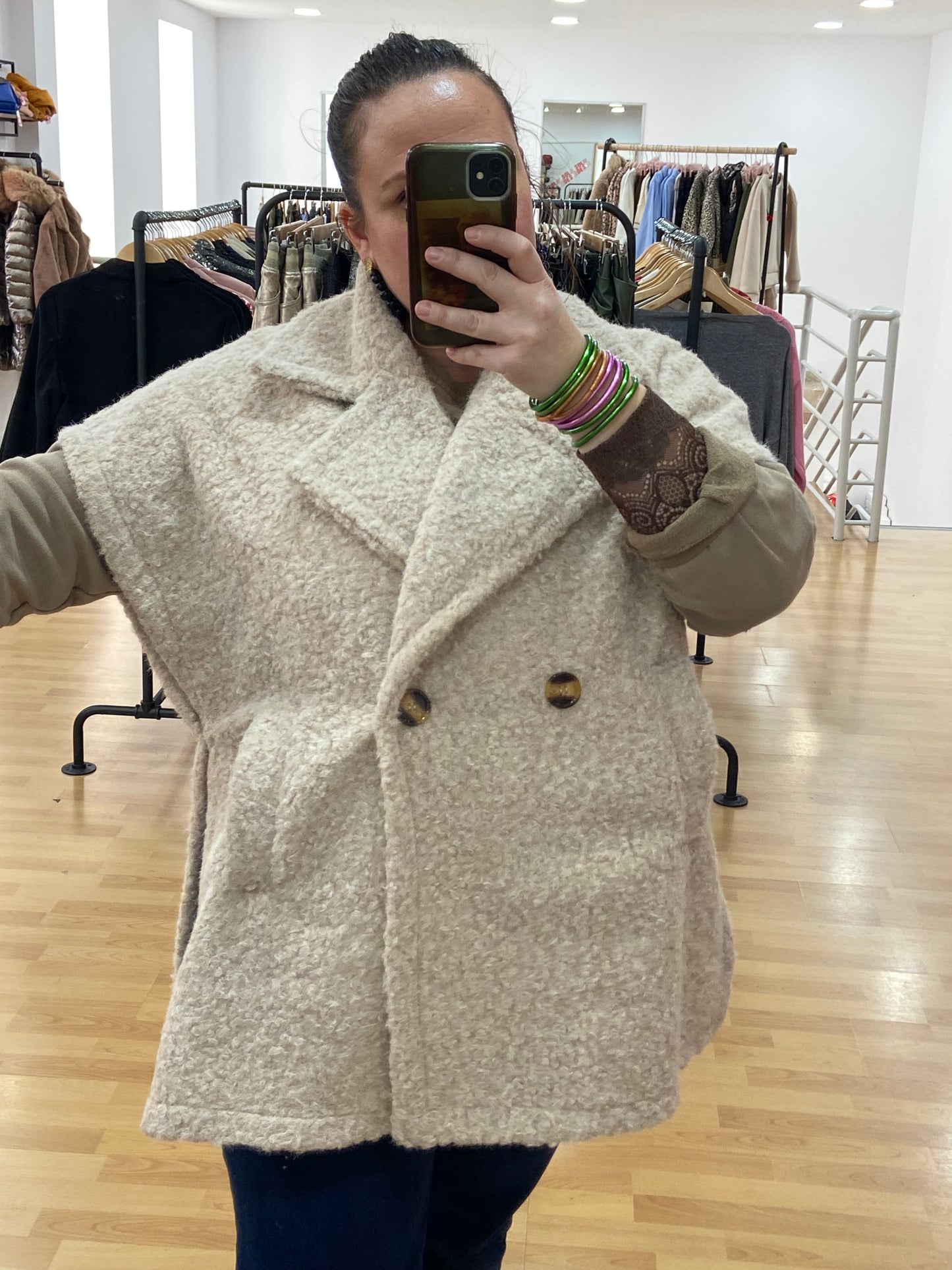 Veste beige LUDVINA