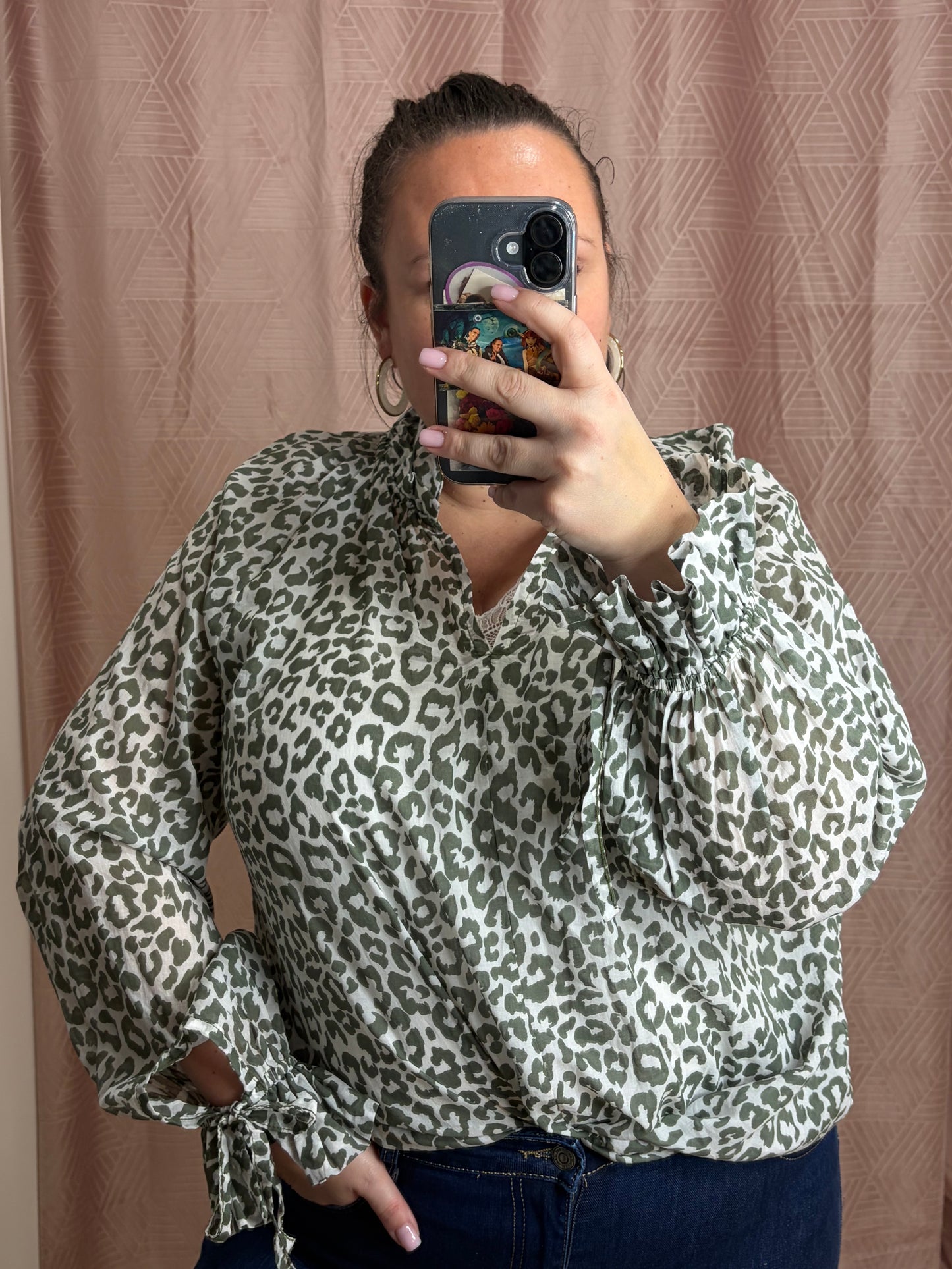 Blouse kaki GT SPRING