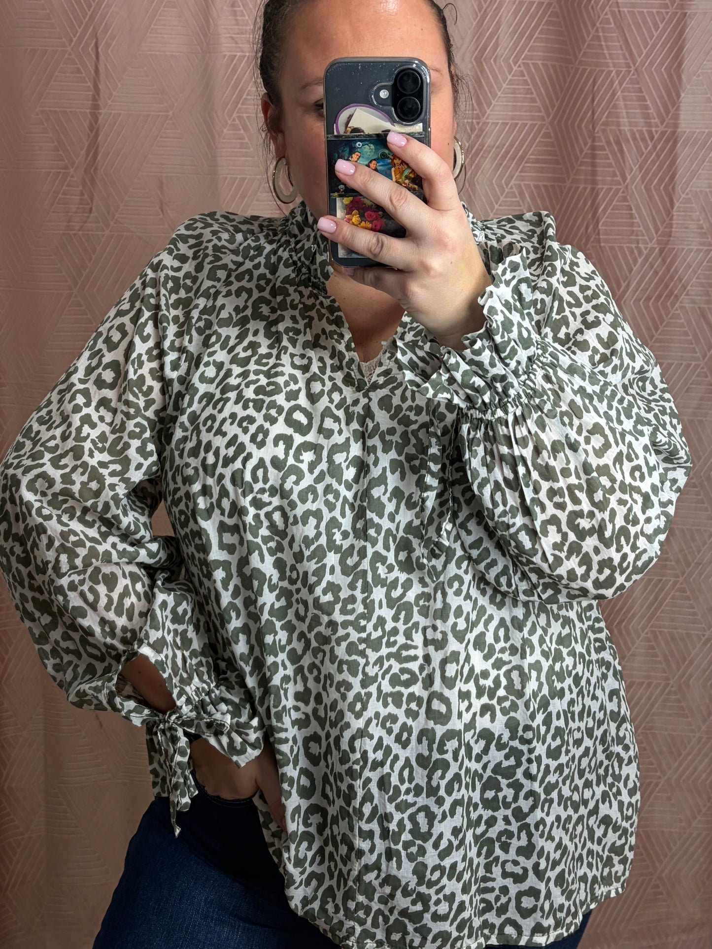 Blouse kaki GT SPRING