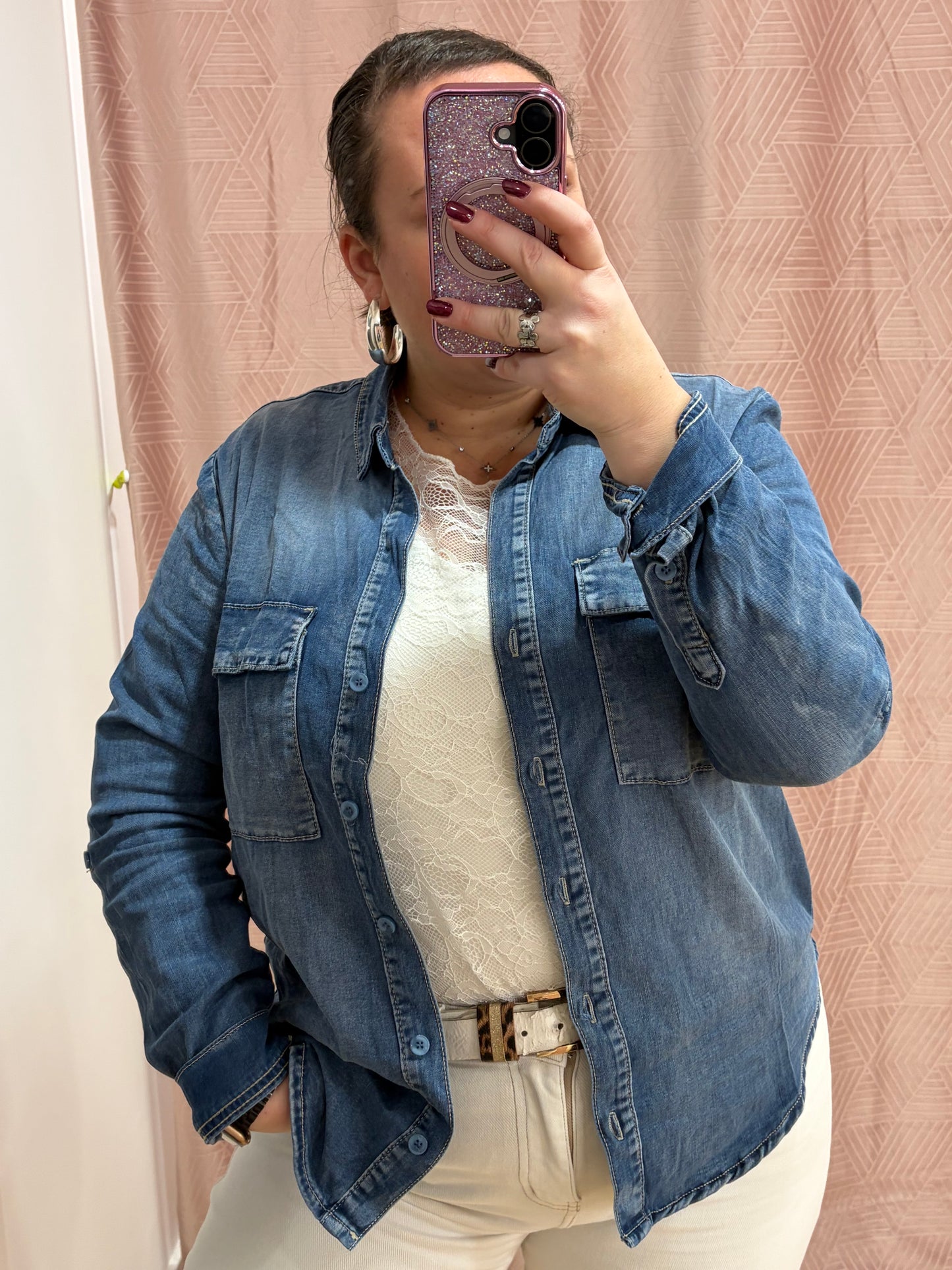 Chemise en jeans PLACE DU JOUR