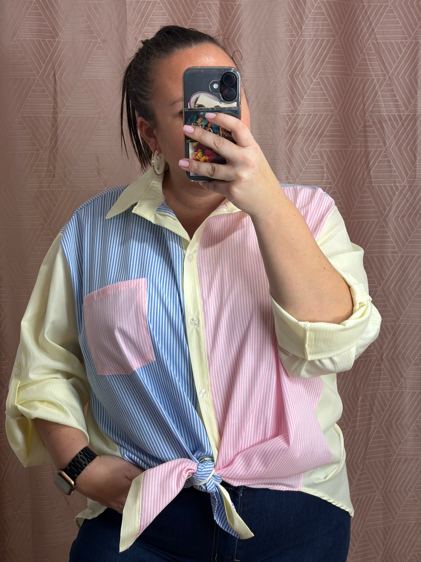 Chemise jaune GT ROSITA